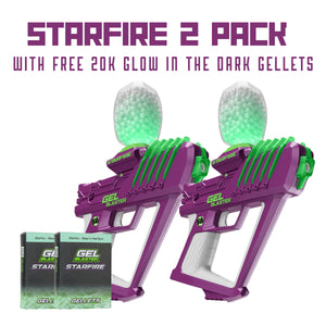 Gel Blaster StarFire (Glow In The Dark Blaster) -2 pack