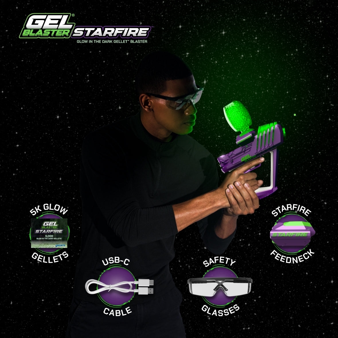 Gel Blaster Starfire Features
